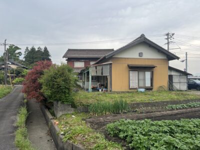 住宅用地（中古戸建）大安町平塚 公簿132.21坪 三里駅すぐ前 全方位接道