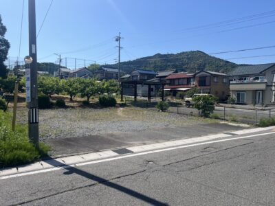 住宅用地（売地）多度町小山 公簿45.37坪 要農地法手続 多度駅徒歩3分 神馬の湯徒歩5分