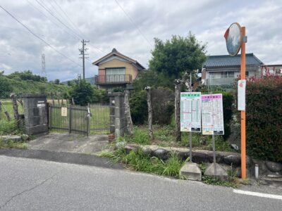（賃貸）住宅用地（中古戸建）多度町下野代 公簿80.76坪 角地