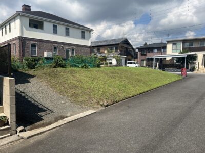 住宅用地（売地）大安町中央ケ丘一丁目 公簿66.85坪 角地