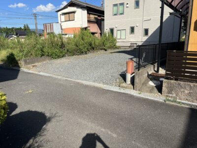 住宅用地（売地）大安町丹生川中 公簿24.86坪 整形地 丹生川駅すぐ
