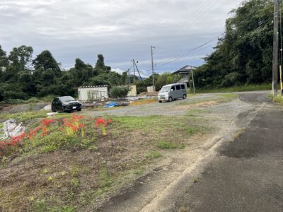 事業用地（売地）大安町南金井 公簿113.13坪 現況雑種地