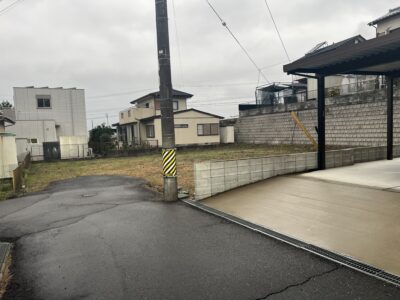 住宅用地（売地）北勢町其原 公簿109.80坪 広々お土地 更地渡し