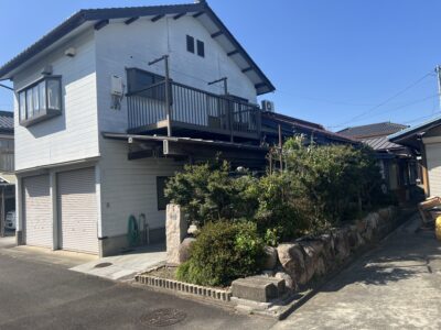 住宅用地（中古戸建）北勢町其原 公簿90.16坪 部屋数多い 車庫有り